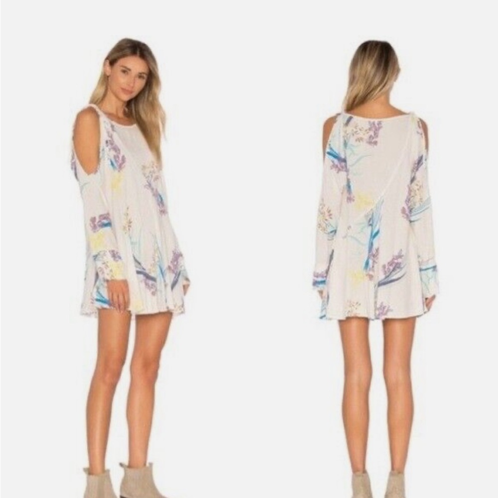 Free People ‘Clear Skies’ Tunic Cold Shoulder Dress